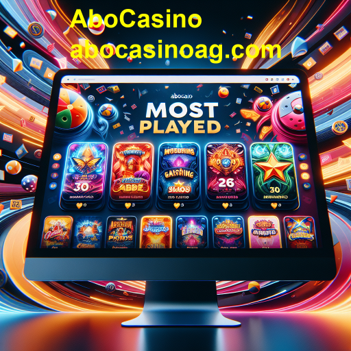 Descubra os Jogos Mais Jogados do AboCasino